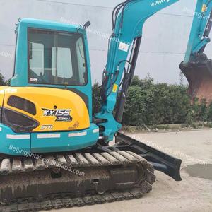 รถขุดขนาดเล็กคุณภาพสูงผลิตในญี่ปุ่น รุ่น KX155-3 มือสอง ขนาด 5 ตัน พร้อมเครื่องยนต์ เกียร์ ปั๊ม และลูกปืน - Product Image 2