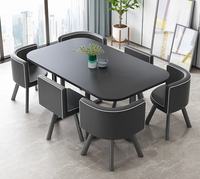 Meubles de Restaurant d'occasion de style européen, mobilier de salle à manger, design moderne, MDF, bon marché