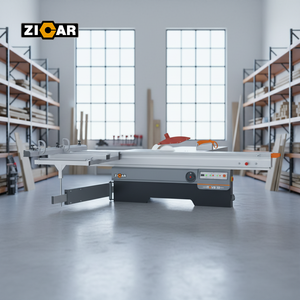 Sierra de corte de paneles ZICAR de 3200 mm, la mejor oferta, máquina de sierra de mesa deslizante Nanxing para carpinteros que fabrican muebles, Qingdao - Product Image 1