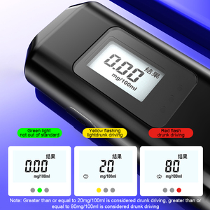 Alcootest portable haute précision à batterie lithium, capteur semi-conducteur, notification vocale, pour voiture - Product Image 3