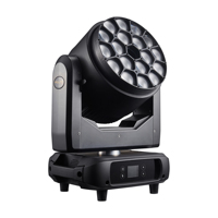 Polarlights LED 18x40W Bee Eyes Moving Head Wash avec laser d'animation RGB 5W Bee Eye Moving Head pour scène, mariage, club, spectacle