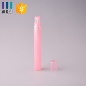 Emballage cosmétique portable de voyage, vaporisateur fin à brume, plastique givré vide, 10 ml, petit vaporisateur de parfum en forme de stylo, sérigraphie - Product Image 5