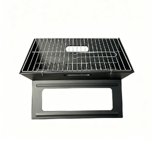 <span class=keywords><strong>Barbecue</strong></span> Portatile da Campeggio: Griglia a Carbone Pieghevole a X in Ferro Battuto per Uso Domestico - Product Image 1