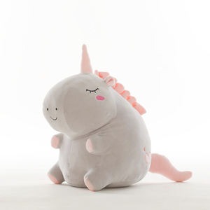 Carino morbido unicorno giocattolo grasso unicorno unicorno cuscino bambola animale di peluche per bambini giocattoli del bambino per la <span class=keywords><strong>ragazza</strong></span> di compleanno regalo di <span class=keywords><strong>natale</strong></span> - Product Image 3
