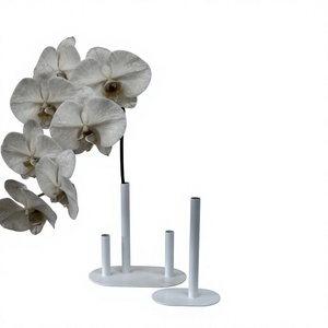 Modern stainless steel Tabletop <b>Vases</b> Rust Resistant Gold Finish Decorative for home & office - Product Image 1