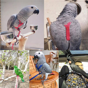 Arnés Ajustable de Nailon para Loros, Correa Ligera para Vuelo, Anti-<span class=keywords><strong>Escape</strong></span>, Entrenamiento y Paseo para Periquitos, Cacatúas y Agapornis - Product Image 4