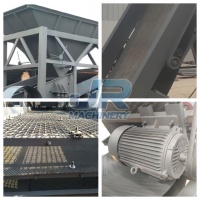 Machine de criblage de sable vibrante multicouche à fonctionnement stable pour le calibrage des agrégats