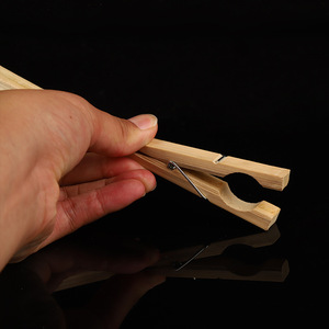 Hirozumi Wooden Test Tube <b>Clip</b> HC-018 For Laboratory Glassware Clamping - Product Image 2