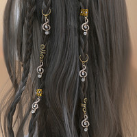 Nouveaux dreadlocks boucle hip hop spin enfants accessoires de cheveux accessoires de cheveux en vrac mélangé en gros accessoires de cheveux mignons