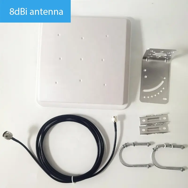 uhf antenna rfid reader fit ALR-F800 860 960mhz communication long read range circular polarization 8dBi RFID UHF antenna