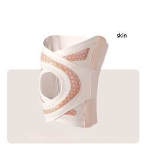 Soporte de Rodilla Ajustable con Compresión Cruzada y Almohadilla de Silicona Antichoque, <span class=keywords><strong>Rodillera</strong></span> Abierta <span class=keywords><strong>para</strong></span> Correr, Senderismo y Estabilización Articular - Product Image 6