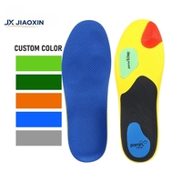 Semelles de sport personnalisées en PU Poron avec absorption des chocs, soutien de la voûte plantaire et amorti pour le basketball, le football et la course à pied