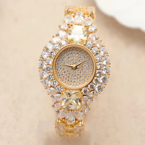 Luxury <b>Diamond</b> Elegant Lady Wristwatch Popular Quartz <b>Watch</b> Fashion Beautiful Wholesale <b>Watch</b> Custom OEM - Product Image 2