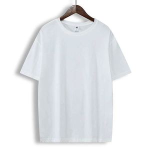 T-shirt 100% coton unisexe motif solide lourd et tricoté Logo brodé personnalisé imprimé numérique Tan Tees - Product Image 3