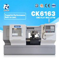 Torno CNC Horizontal de Alta Precisión CK6163 para Piezas de Eje y Disco