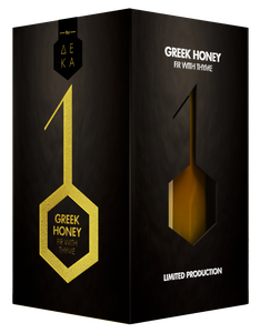 กล่องกระดาษแข็งพิมพ์ลายละเอียดอ่อนสำหรับบรรจุภัณฑ์ขวดน้ำผึ้ง - Product Image 2