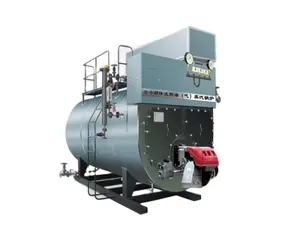 1 ton low nitrogen condensing gas steam generator automatically operates the hotel slaughtering gas boiler woodchips