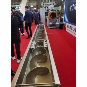 Hoge Kwaliteit Shaftless Horizontale Roestvrijstalen Suikerschroef Transportband Aandrijving, Schroef Transportband - Product Image 4