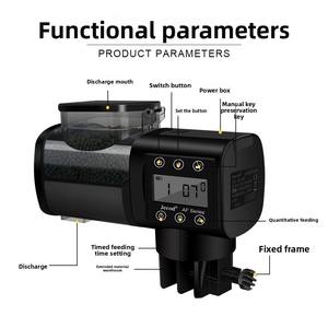 وحدة تغذية تلقائية ذكية بسعة كبيرة لحوض السمك وبركة <span class=keywords><strong>Koi</strong></span> ، موزع مؤقت وصول جديد ، تصميم مقاوم للرطوبة لاستخدام غرفة المعيشة - Product Image 3