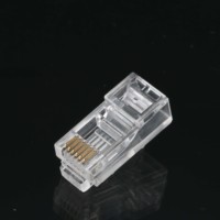 Connecteur modulaire RJ12 6P6C de haute qualité, prise mâle longue pour câbles téléphoniques et Ethernet