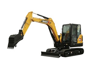 Miniexcavadora SANY SY55U de 5 Toneladas, Marca China Original con Motor, Bomba, Caja de Cambios y PLC Kubota - Product Image 5