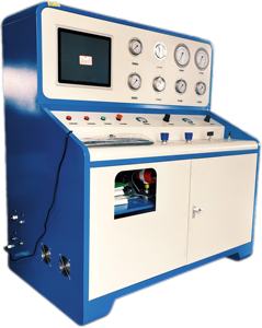 PC-Steuerung Sicherheits ventil prüfstand mit drehbarem Klemmt isch - Product Image 1