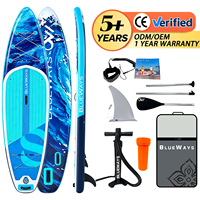 Planche à pagaie gonflable de 11'6'' pour adultes, SUP polyvalent extra large de 33'', planche de tourisme rigide de 6 pouces d'épaisseur