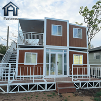 Villa de luxe préfabriquée mobile Hebei de 20 pieds et 40 pieds, 4 chambres, conteneur extensible, bureau, bâtiment solaire