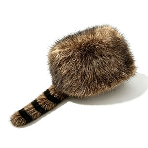 Chapeau en fausse fourrure de haute qualité avec queue, chapeau d'hiver pour femme, idéal pour l'extérieur par temps froid, vente en gros OEM ODM - Product Image 4