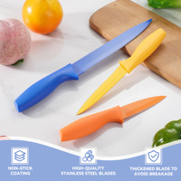 Lot de 6 couteaux de chef en acier inoxydable avec logo personnalisé