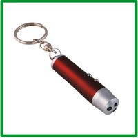 Porte-clés 3 en 1 à LED, pointeur Laser et lampe UV, nouveauté 2020
