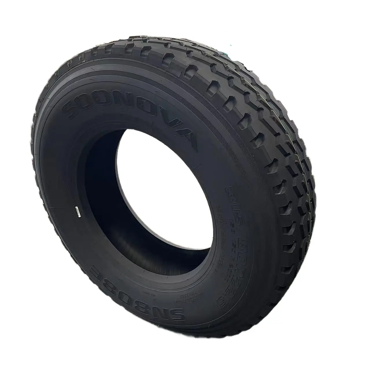 SOONOVA SN808E 315/80r22.5 pneus china fabricação de pneus para caminhão tubeless offroad reboque pneus