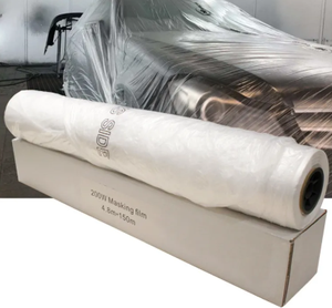 <span class=keywords><strong>Película</strong></span> Protectora de HDPE para Todo el Automóvil, Resistente a la Humedad, para Enmascarar la Pintura del Automóvil con Moldeo por Soplado - Product Image 2
