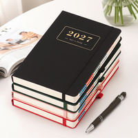 Libreta Personalizada de Cuero PU A5 con Tapa Dura Elástica, Libreta de Notas para Negocios, Oficina, Reuniones, Diario A5, Logotipo Personalizado