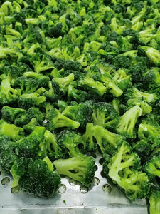 บรอกโคลีแช่แข็งออร์แกนิกจากจีน ได้รับการรับรองมาตรฐาน BRC แบบ IQF และ BQF หั่นเต๋า หั่นเต๋าแบบลูกเต๋า ปอกเปลือก พร้อมรับประทาน - Product Image 2