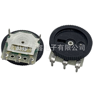 Potentiomètre rotatif Leixin 14*2mm à film de carbone, trois broches, réglable, type engrenage - Product Image 1