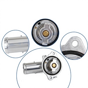 Conjunto de Carcasa de Termostato de Aluminio con Junta y Tornillo para Reparación y Reemplazo del Motor - Product Image 4