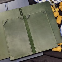Porte-menu en cuir haut de gamme pour restaurant, hôtel, bloc de commandes, fabriqué en Chine