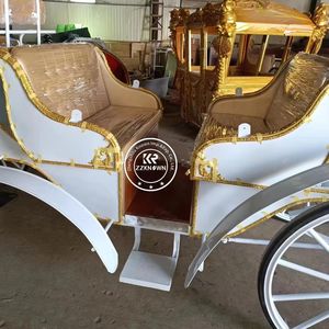 Carruaje de Caballos de Madera para Turismo en EE. UU. / Carruaje de Caballos para Bodas / Carruaje Clásico de Caballos para Turismo - Product Image 6