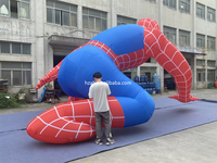 Personnages de dessins animés de super-héros géants gonflables pour l'extérieur, Spiderman gonflable pour la publicité