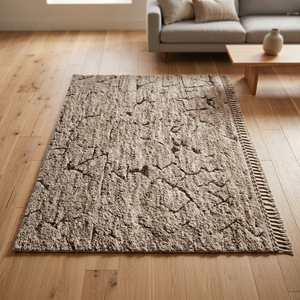 Ensemble de tapis marocains faits main en laine/soie, motif géométrique, noués à la main, doux, pour usage intérieur et extérieur, épaisseur personnalisée - Product Image 5