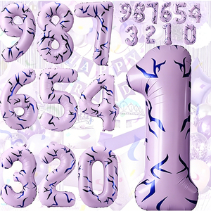 Proveedores de Fábrica Ofrecen Globos de Aluminio Digitales Combinables y Personalizables con Patrones de Adhesivos, Globos Autoinflables para Fiestas - Product Image 6