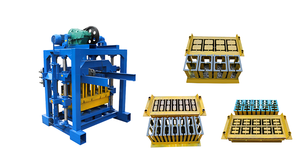 Machine à fabriquer des blocs QTJ4-40, machine à briques creuses en ciment, facile à utiliser <span class=keywords><strong>pour</strong></span> une petite ligne de production - Product Image 2