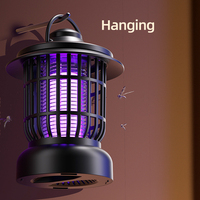 Lampe anti-moustiques électrique avec lumière LED UV, étanche IP68, interrupteur tactile