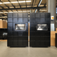 Armoire à clés intelligente murale avec écran tactile, gestion électronique sécurisée des clés, casier de rangement