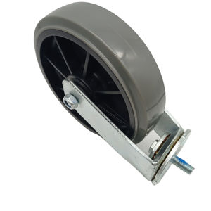 Elite Durable Pu Rubber Cabinet Casters Includes Mounting Bolts Heavy Load Capacity And Easy Installation For Storage Shelves - Product Image 2