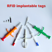 Escáner RFID UHF Inalámbrico Portátil 2.4G USB de 9000 Lecturas, 134.2khz/125khz FDX-B 902~928Mhz, Lector para Etiquetas de Oreja de Animales