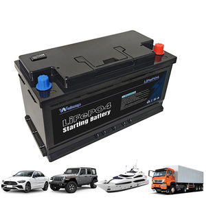 Produsen Baterai Starter OEM Tingkat Pengosongan Tinggi 12V 1000CCA 80Ah Baterai Starter Otomotif - Product Image 1