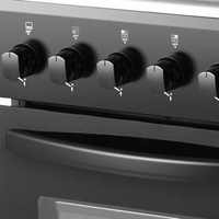 Nouvelle cuisinière à gaz 4 brûleurs avec four et grill, liberté de cuisiner, équipement de transformation alimentaire