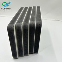 Oufei Dernier modèle Panneau de construction en PVC à 3 couches en charbon de bambou